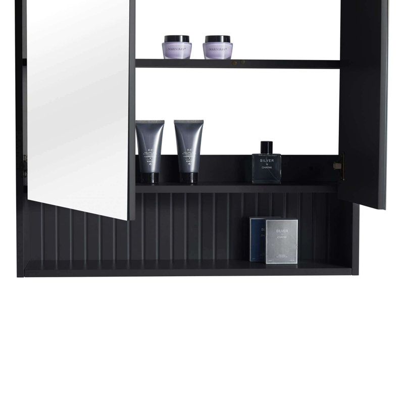 Latitude Run® Asahel 27.75'' W 30'' H Surface Mount Framed Medicine